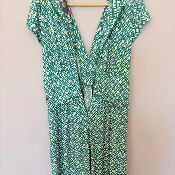 Vince Camuto Cap-Sleeve Wide-Leg Jumpsuit XL - Picture 6 of 8